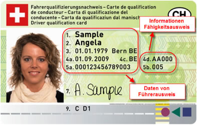 Fahrerqualifizierungsnachweis